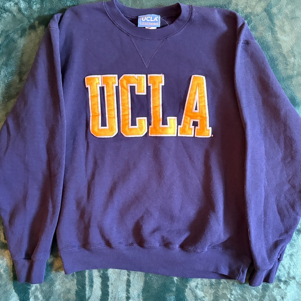 Blue and Gold women’s university of California Los Angeles “UCLA” Sweater
